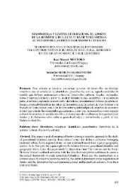 Semiosferas y límites geográficos. El aporte de la semiótica de la cultura de Yuri Lotman al estudio de las identidades geoculturales   / Sebastián Moreno Barreneche, Juan Manuel Montoro | Biblioteca Virtual Miguel de Cervantes