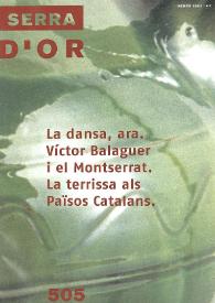 Serra d'Or. Núm. 505, gener 2002 | Biblioteca Virtual Miguel de Cervantes