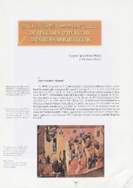 De les claus d'un volum d'estudis amb imàtges / Vicent Martines Peres | Biblioteca Virtual Miguel de Cervantes
