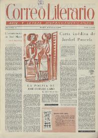 Correo Literario : Arte y Letras Hispanoamericanas. Año IV, núm. 66, 15 de febrero de 1953 | Biblioteca Virtual Miguel de Cervantes