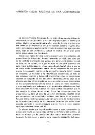 "Ámbito" (1928): razones de una continuidad  / Guillermo Carnero  | Biblioteca Virtual Miguel de Cervantes