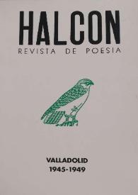 "Halcón. Revista de poesía" (1945-1949). Poemas de Manuel Alonso Alcalde | Biblioteca Virtual Miguel de Cervantes
