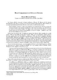 Rosa Campusano en el discurso literario / Diana Miloslavich Túpac     | Biblioteca Virtual Miguel de Cervantes