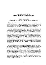 Antonia Moreno Leyva. Mamay Grande en la guerra con Chile (1879-1883) / Nanda Leonardini | Biblioteca Virtual Miguel de Cervantes