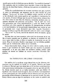 La escultura de Julio González  / Víctor Manuel Nieto Alcaide | Biblioteca Virtual Miguel de Cervantes