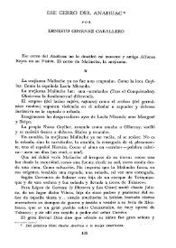 Ese cerro del Anahuac  / por Ernesto Giménez Caballero | Biblioteca Virtual Miguel de Cervantes