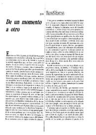 De un momento a otro   / Benjamín Prado  | Biblioteca Virtual Miguel de Cervantes