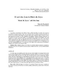El anti-don Juan de María de Zayas / Marcella Trambaioli | Biblioteca Virtual Miguel de Cervantes