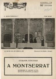 A Montserrat : humorada en quatre actes, dividits en onze quadros / Joaquim Montero | Biblioteca Virtual Miguel de Cervantes