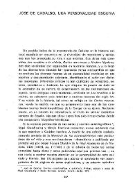 José Cadalso, una personalidad esquiva    / Philip Deacon | Biblioteca Virtual Miguel de Cervantes