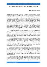 El compromiso humanista: Leopoldo de Luis
 / Inmaculada García Haro | Biblioteca Virtual Miguel de Cervantes