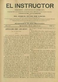 El Instructor : Periódico científico y literario consagrado á la difusión de las Ciencias Agrícolas y sus ramos anexos. Año XIV, núm. 2, junio de 1897 | Biblioteca Virtual Miguel de Cervantes