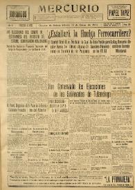 Mercurio. Año I, núm. 220, sábado 15 de enero de 1921 | Biblioteca Virtual Miguel de Cervantes