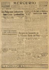 Mercurio. Año I, núm. 227, domingo 23 de enero de 1921 | Biblioteca Virtual Miguel de Cervantes