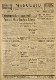 Mercurio. Año I, núm. 235, martes 1.º de febrero de 1921 | Biblioteca Virtual Miguel de Cervantes