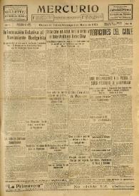 Mercurio. Año I, núm. 264, domingo 6 de marzo de 1921 | Biblioteca Virtual Miguel de Cervantes