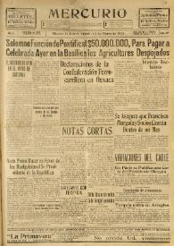 Mercurio. Año I, núm. 269, sábado 12 de marzo de 1921 | Biblioteca Virtual Miguel de Cervantes