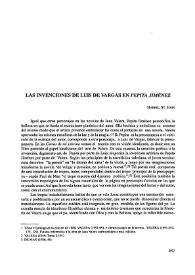 Las invenciones de Luis Vargas en "Pepita Jiménez"  / Harris, St. John | Biblioteca Virtual Miguel de Cervantes