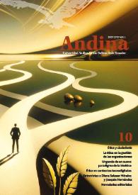 Andina (Quito). Núm. 10, julio 2024 | Biblioteca Virtual Miguel de Cervantes