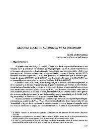 Algunas luces en "El corazón de la oscuridad" / José M. Ortiz Martínez
 | Biblioteca Virtual Miguel de Cervantes