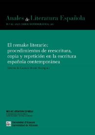 Anales de Literatura Española. Núm. 42, 2025 | Biblioteca Virtual Miguel de Cervantes