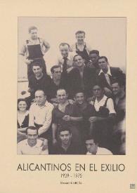 Alicantinos en el exilio (1939-1975)  / Manuel García | Biblioteca Virtual Miguel de Cervantes