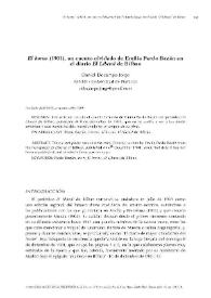 "El horno" (1901), un cuento olvidado de Emilia Pardo Bazán en el diario "El Liberal" de Bilbao / Daniel Docampo Jorge | Biblioteca Virtual Miguel de Cervantes