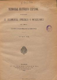 Historia crítica y documentada de las Comunidades de Castilla. Tomo VI / que publica la Real Academia de la Historia | Biblioteca Virtual Miguel de Cervantes