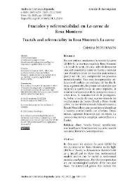 Fractales y referencialidad en "La carne" de Rosa Montero / Cristina Mondragón | Biblioteca Virtual Miguel de Cervantes