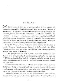 Prólogo a "Diez sainetes inéditos de Don Ramón de la Cruz" / Guillermo Díaz-Plaja | Biblioteca Virtual Miguel de Cervantes