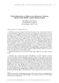 Unha ollada sobre a Galiza en tres discursos: Castelar, Emilia Pardo Bazán, Gaspar Núñez de Arce / María Pilar García Negro | Biblioteca Virtual Miguel de Cervantes