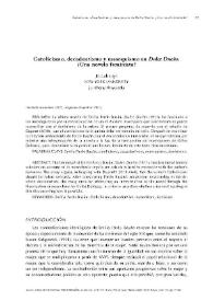 Catolicismo, decadentismo y masoquismo en "Dulce Dueño". ¿Una novela feminista? / Jo Labanyi | Biblioteca Virtual Miguel de Cervantes