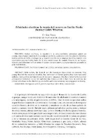 Afinidades electivas: la teoría del cuento en Emilia Pardo Bazán y Edith Wharton / Ermitas Penas | Biblioteca Virtual Miguel de Cervantes