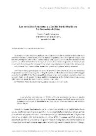 Los artículos feministas de Emilia Pardo Bazán en "La Ilustración Artística" / Marisa Sotelo Vázquez | Biblioteca Virtual Miguel de Cervantes