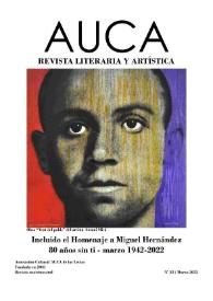 Auca : revista literaria y artística. Núm. 52, marzo 2022 | Biblioteca Virtual Miguel de Cervantes