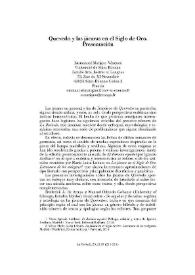 Quevedo y las jácaras en el Siglo de Oro: Presentación  / Emmanuel Marigno  | Biblioteca Virtual Miguel de Cervantes