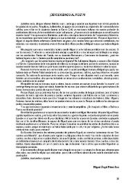 ¡Devolvednos al poeta! 
 / Miguel Ángel Pérez Oca; dibujos de Eusebio Oca 
 | Biblioteca Virtual Miguel de Cervantes