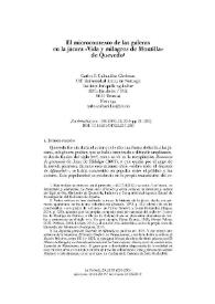 El microcontexto de las galeras en la jácara "Vida y milagros de Montilla" de Quevedo / Carlos F. Cabanillas Cárdenas | Biblioteca Virtual Miguel de Cervantes
