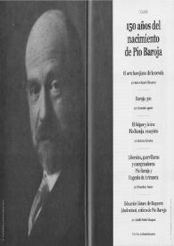 El arte barojiano de la novela  / por Santos Sanz Villanueva  | Biblioteca Virtual Miguel de Cervantes