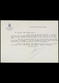 Carta de Alonso Zamora Vicente a José Carlos Rovira. Madrid, 15 de diciembre de 1986 | Biblioteca Virtual Miguel de Cervantes