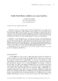 Emilia Pardo Bazán, solidaria coas causas benéficas / Ana Romero Masiá | Biblioteca Virtual Miguel de Cervantes