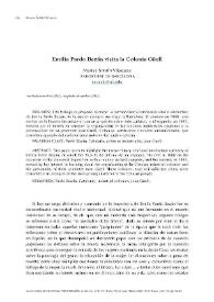 Emilia Pardo Bazán visita la Colonia Güell / Marisa Sotelo Vázquez | Biblioteca Virtual Miguel de Cervantes