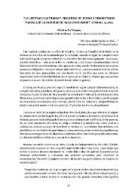 "La libertad y la tiranía": discursos de diosas y emancipadas "hasta que la dignidad se haga costumbre". CEMHAL 25 años
 / Lilia Granillo Vázquez | Biblioteca Virtual Miguel de Cervantes