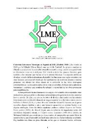 Colección Literatura Marroquí en Español (LME) (Madrid, 2019-  ) [Semblanza] / Mohamed Abrighach | Biblioteca Virtual Miguel de Cervantes