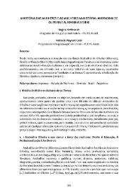 A história das mulheres e as mulheres na história: Andradina de Oliveira e Alfonsina Storni / Regina Kohlrausch, Nathalia Maynart Cadó | Biblioteca Virtual Miguel de Cervantes