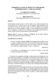 Esbozando la lectora: un proyecto de y para mujeres decimonónicas en el "O Jornal das Senhoras" / Luma Virgínia de Souza Medeiros, Regina Simon da Silva | Biblioteca Virtual Miguel de Cervantes