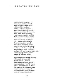 Octavio en Paz  / Xoán-Manuel Casado  | Biblioteca Virtual Miguel de Cervantes