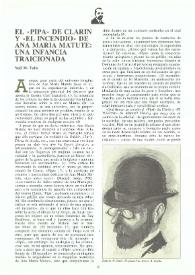 "El "Pipá" de Clarín y "El incendio" de Ana María Matute: Una infancia traicionada / Noël M. Valis | Biblioteca Virtual Miguel de Cervantes