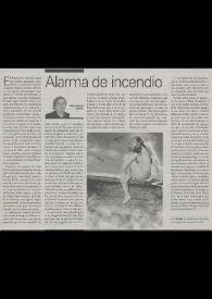Alarma de incendio / José Carlos Rovira | Biblioteca Virtual Miguel de Cervantes