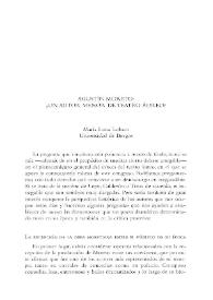 Agustín Moreto: ¿un autor menor de teatro áureo? / María Luisa Lobato | Biblioteca Virtual Miguel de Cervantes